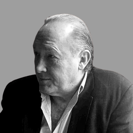 Headshot of Advisory Board Member Charles in greyscale